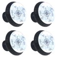 thumbnail image 1 of 4 Pcs Anchor Knobs for Kitchen Cabinet Cupboard Dresser Bookcase Drawer Pulls Handles Round Home Decor, 1 of 5