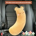 thumbnail image 2 of Shoulder Protector Car Interior Children's Cute Universal Cartoon Plush Car Seat Belt Shoulder Protector Cover Decoration, 2 of 4