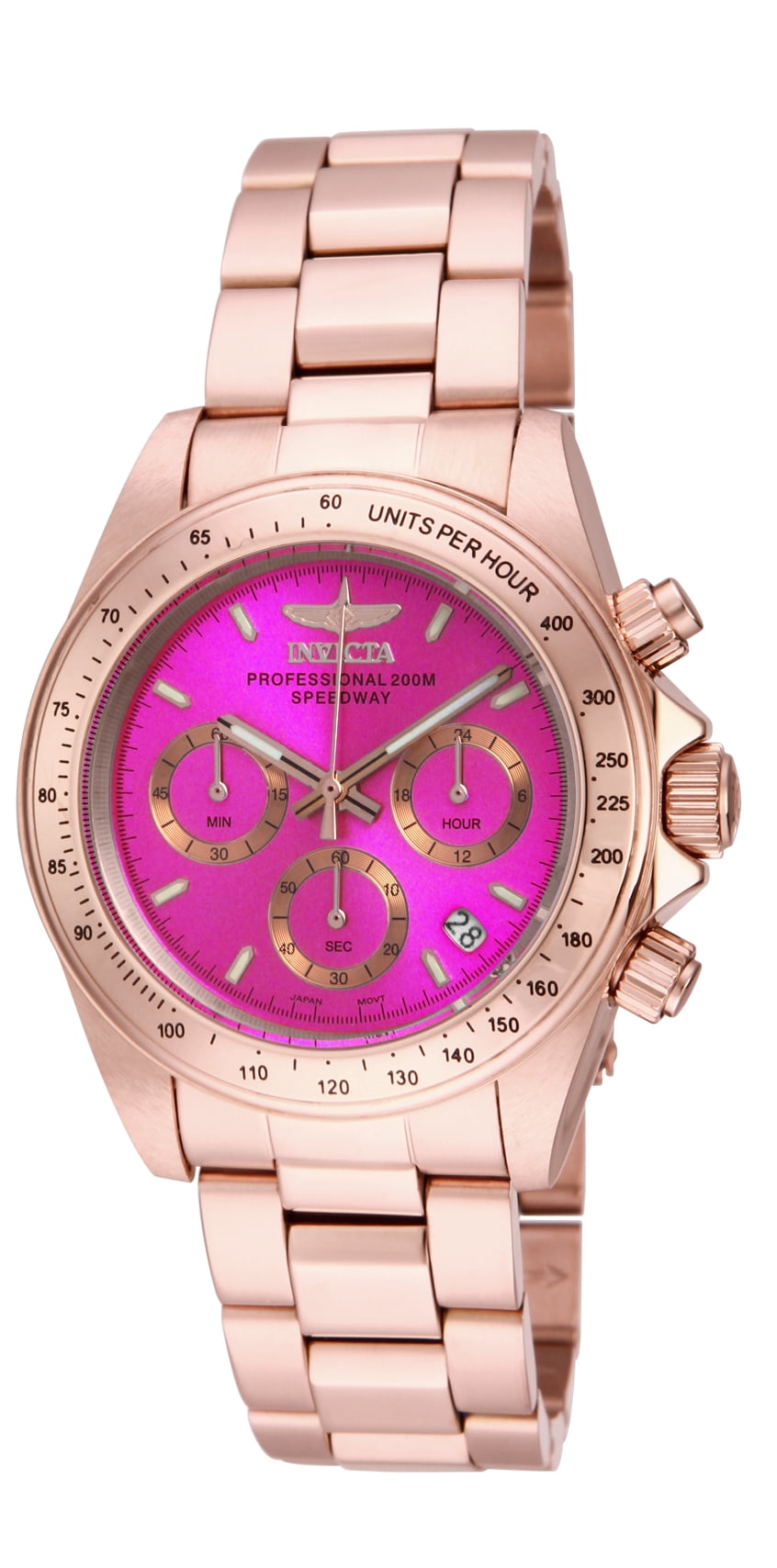 Invicta Women\'s Watch 28057 Wildflower Quartz Chronograph Rose Gold Steel Invicta Women main image 2