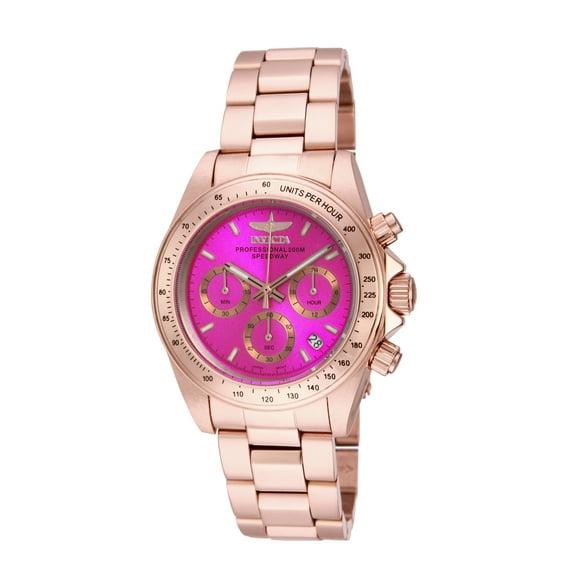 Invicta Speedway Lady 16657 Hot Pink Quartz Watch