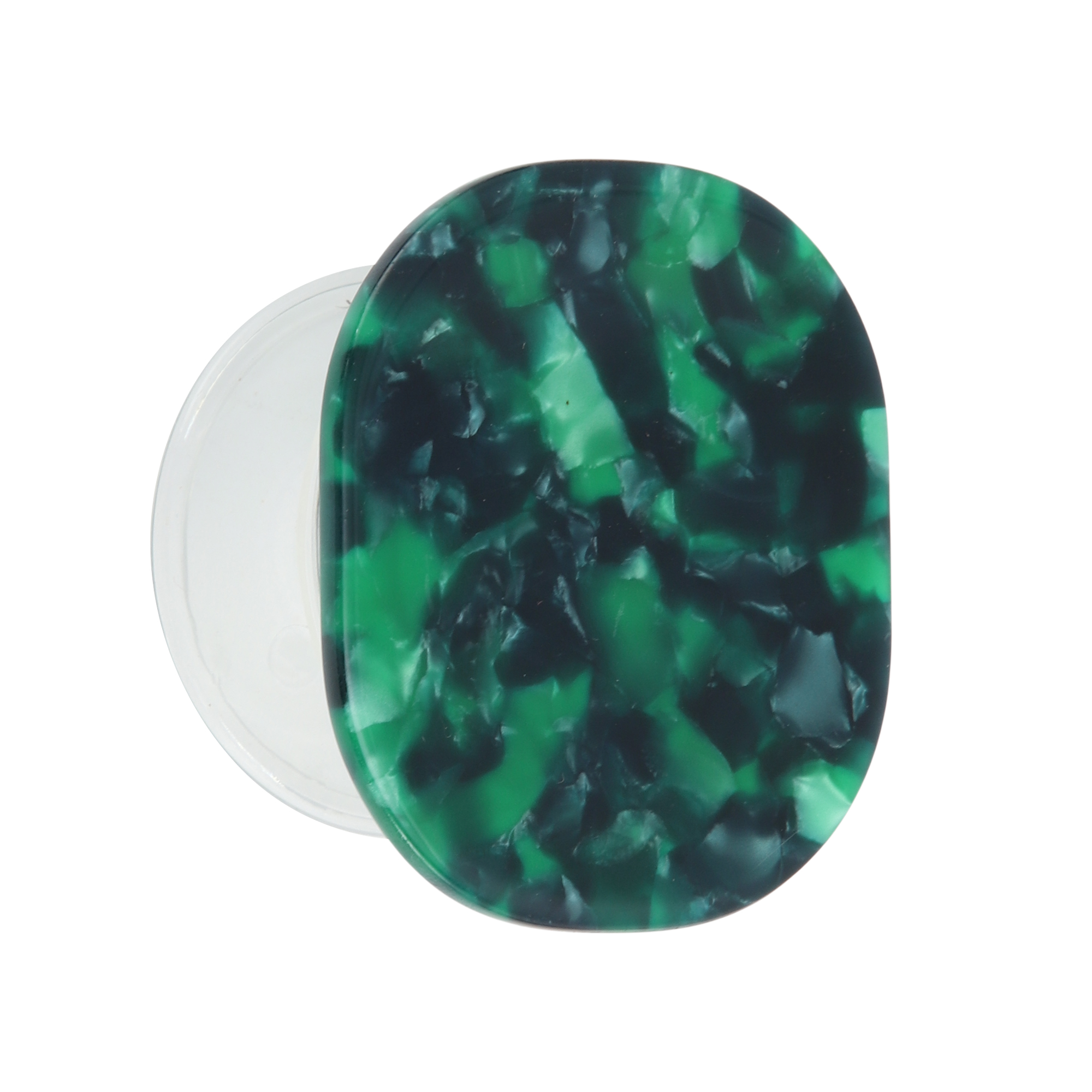 Unique Bargains Rendered Cube Phone Grip 1 Pc Dark Green