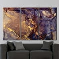 thumbnail image 2 of Luxury Marble Canvas, Purple Marble Printed, Gold Marble Canvas, Purple And Gold Marble, Modern Art, Abstract Artwork, Marble Artwork, Canvas Wall Decor - Gold Framed, 2 of 9