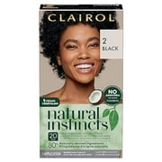 Clairol Natural Instincts Hair Color, 2 Black, 1 Ea, 3 Pack