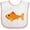 White and Pink, variant on Inktastic Pet Goldfish Boys or Girls Baby Bib