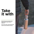 thumbnail image 3 of Tapa de botella Klean Kanteen, tapa de bambú, acero inoxidable cepillado, 3 of 7