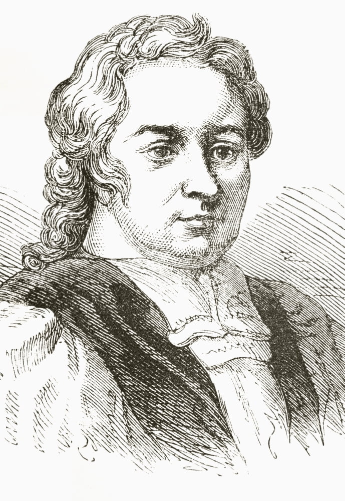 John Tillotson 1630 To 1694 English Cleric Archbishop Of Canterbury From The National And Domestic History Of England By William Aubrey Published London Circa 1890 Canvas Art - Ken Welsh Design Pics