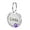 Purple, variant on SPRING PARK 25mm Personalized Dog Tags Pet ID Name Custom Engraved Cat Puppy Tag Paw