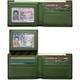 thumbnail image 2 of Cartera RUNBOX de piel auténtica plegable con bloqueo RFID, 12 tarjetas, 2 of 6