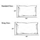 thumbnail image 5 of Sonoro Kate Juego De Funda De Almohada De Lujo De Microfibra Cepillada 1800 - Arrugas (Gris Oscuro, 2 Fundas De Almohada Estándar), 5 of 5
