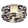 thumbnail image 1 of Pulsera Dinheiro de piel sintética, pulsera con estampado de leopardo., 1 of 5
