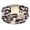 white, variant on PU leather bracelet, fashion leopard print bracelet