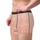 thumbnail image 2 of Balery Rose Gold Glitter Calzoncillos bóxer para hombre, ropa interior de algodón suave y transpirable con cinturilla de nailon-Large, 2 of 5