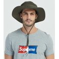 thumbnail image 7 of DDYOUTDOOR 07-281 Fashion Summer Outdoor Gardening Sun Protection Fishing Cap Neck Face Flap Hat Wide Brim Army Green, 7 of 7