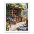 thumbnail image 5 of Paint by Numbers Kit for Adults, Garden Shed With Colorful Flowers Paint by Numbers, Easy Paint by Numbers Kit for Adults Beginner, DIY Adult Paint by Number Kits on Canvas, Home Decor, 5 of 7