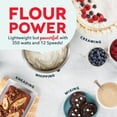 thumbnail image 4 of Dash Tilt-Head Stand Mixer, 3.5 Qt, 12 Speeds, 3 Attachments, Cream, 4 of 7