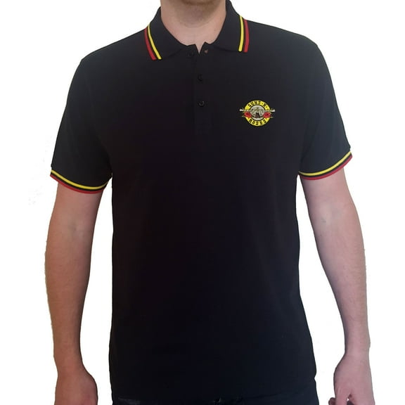 Guns N' Roses Unisex Polo Shirt Classic Logo (Small)