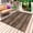 Brown, variant on Old Wooden Board Outdoor Rug 4x6 Ft - Reversible Patio Rug Outdoor Camping Rugs, Rustic Farmhouse Brown Wooden Plank Washable Indoor Outdoor Area Rugs, Non-Slip Outdoor Carpet Runner for Deck/Porch