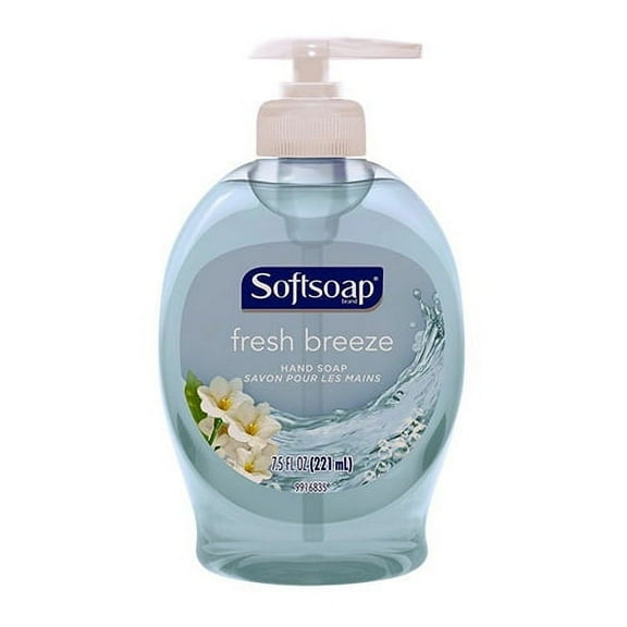 Softsoap Liquid Hand Soap, Fresh Breeze, 7.5 Oz, 2 Pack