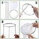 thumbnail image 3 of Kitchen Strainer Stand with 4 Reusable Bags - Colander Organizer for Cooking, 3 of 5