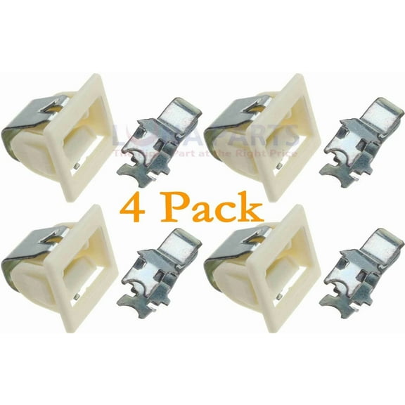 4 Pack Lg Kenmore Dryer Door Catch Strike Latch Kit 4027El2001A 4026El3001A