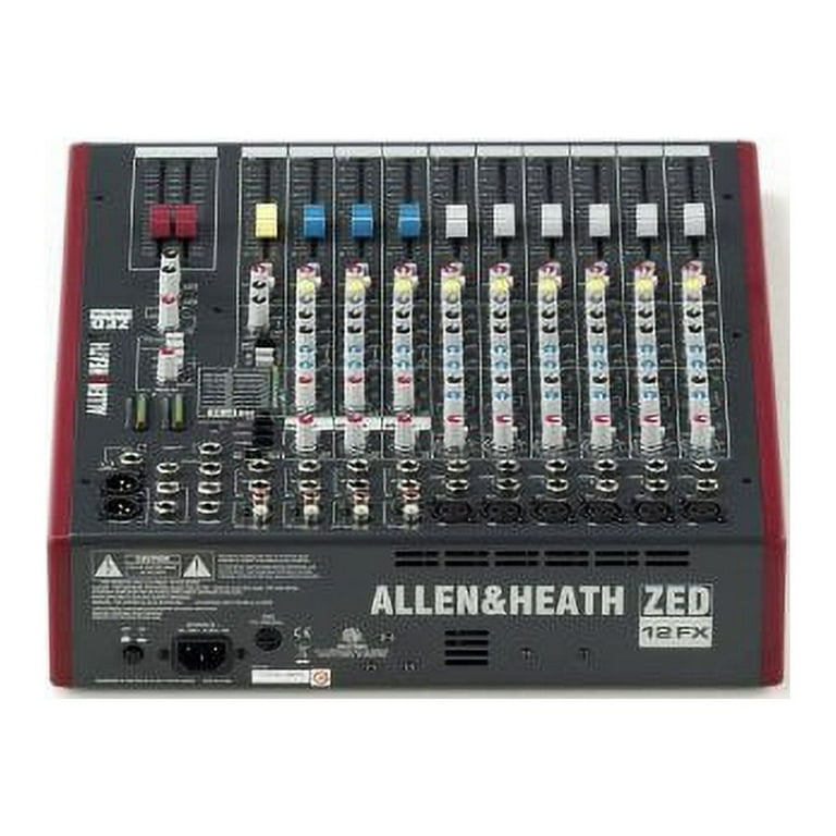 Allen & Heath ZED-12FX オーディオミキサー Allen & Heath ZED-12FX Mixer | FrontEndAudio.com