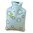 thumbnail image 1 of LILELIS Cute CartoonWater-filled Hot Water Bottle Portable Water Hot Water Bag Hot Water Bag For Neck for Hot Weather Long Lasting Heating Pad for Hands Cute, 1 of 3