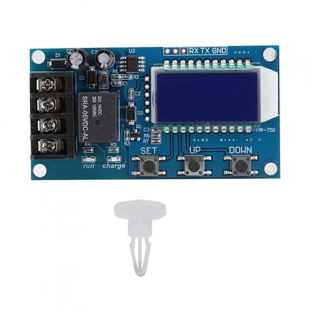 Módulo de control de carga de batería HW-750. Interruptor de protección contra sobrecarga y apagado para baterías de 6-60 V.
