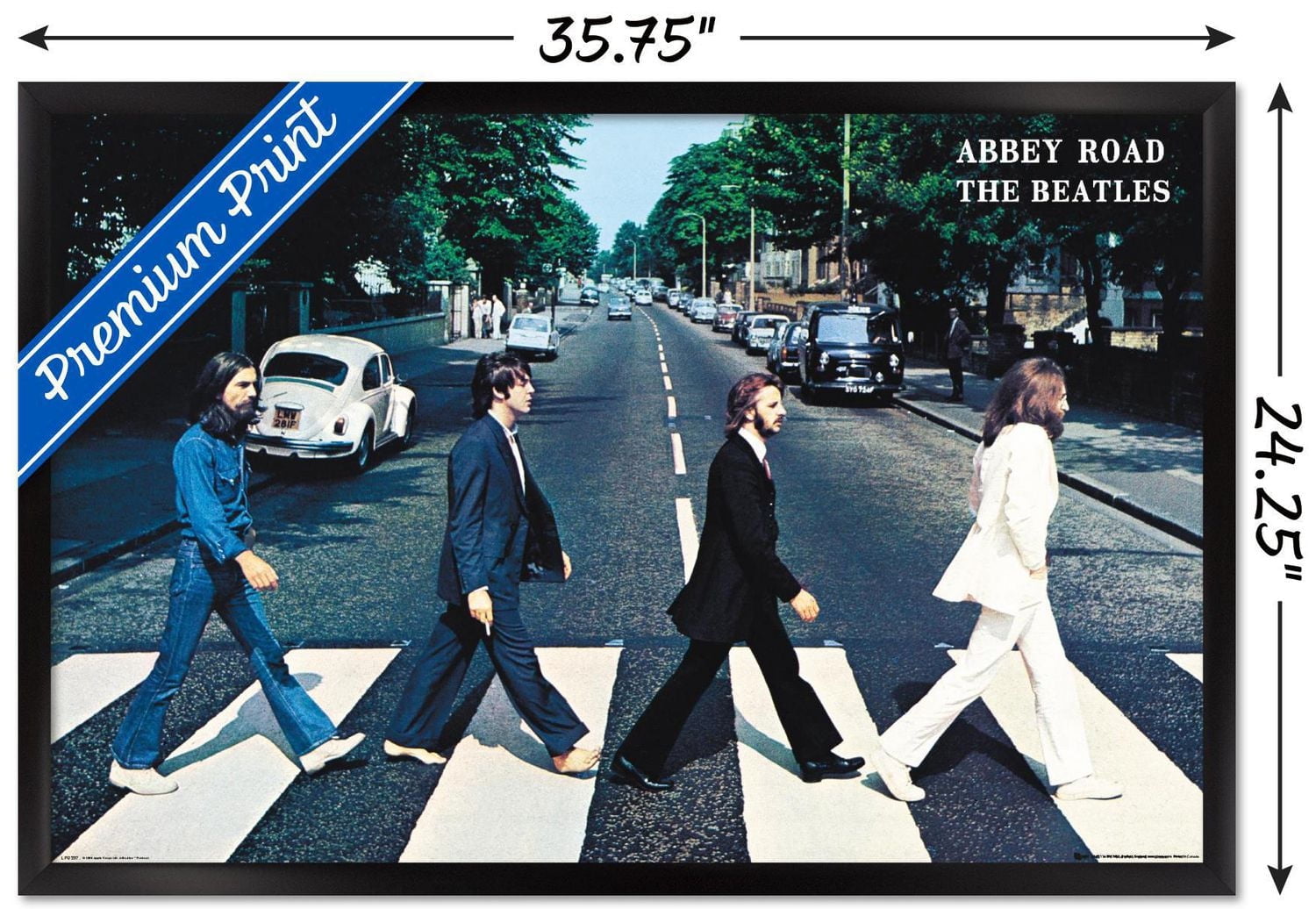 The Beatles - Abbey Road Wall Poster, 22.375" x 34"
