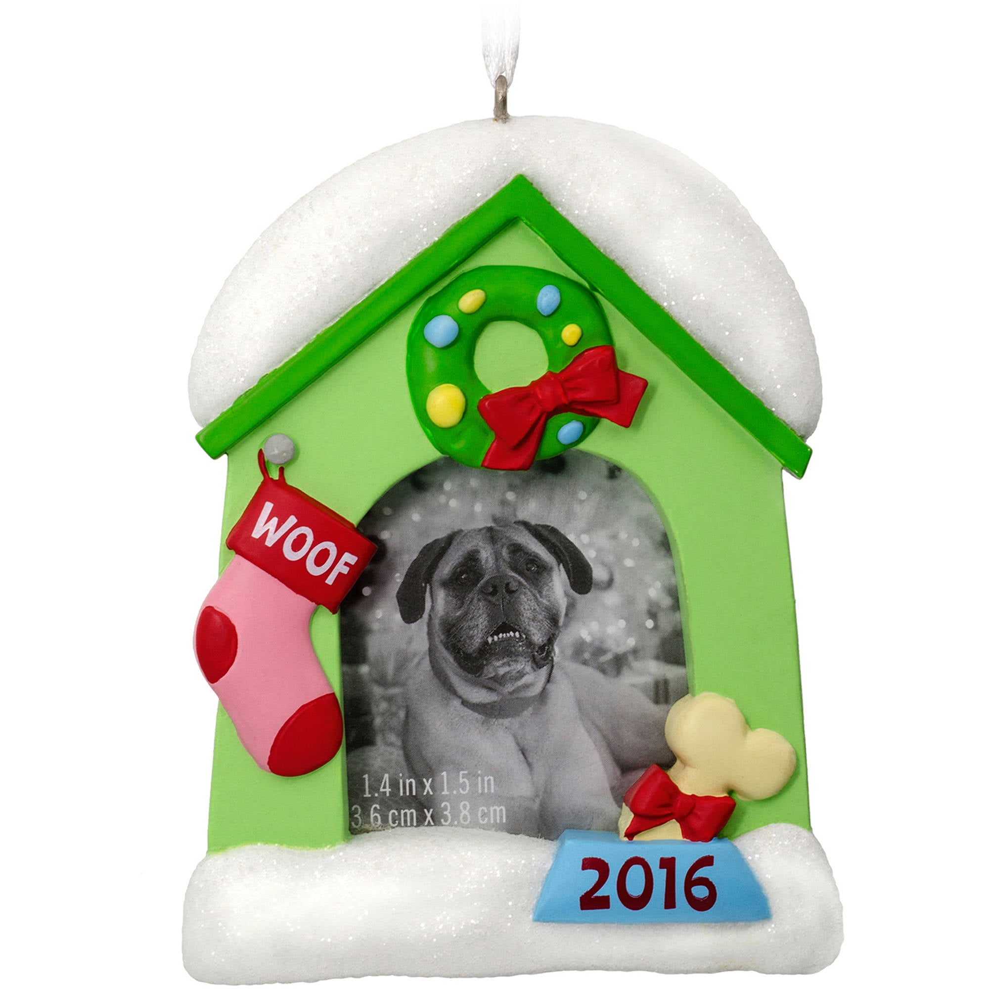 Hallmark 2016 Dog Photo Frame Ornament