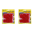 thumbnail image 1 of Señuelo Gusano Pesca Suave 50 Uds. 20mm para Mar Dulce (profundo) Rojo, 1 of 4