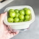 thumbnail image 3 of Cesta de filtro de fregadero de plástico blanco de 1 pieza,cesta de drenaje doble grande para verduras y frutas,cesta de almacenamiento apta para alimentos. Rkxzt, 3 of 6