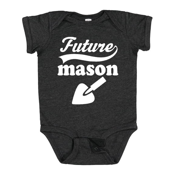 Inktastic Future Mason Brick Block Occupation Boys or Girls Baby Bodysuit