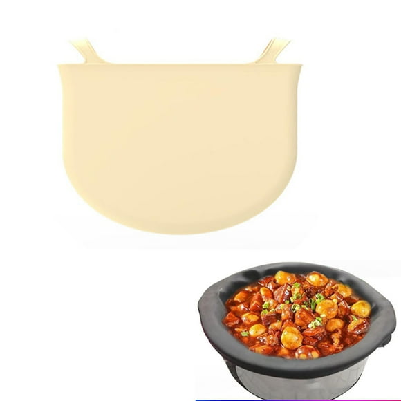 Yeashow Silicone Slow Cooker Liner for 6-8 Quarts Crockpot, BPA Free