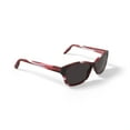 thumbnail image 3 of M aMerica Womens, Fashion Oval Sunglasses, Plastic, Mu401, Burgundy, 54-16-140, 1 Pair, 3 of 6