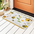 thumbnail image 2 of Front Door Mat Entrance Doormats Front Door Mat Funny Cute Bee Doormats Welcome Outdoor Mats Durable Floor Mats Rugs for Front Door Indoor My Past Orders 16x24IN, 2 of 2