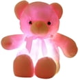 thumbnail image 1 of Oso de peluche LED, juguete de peluche, juguetes coloridos y luminosos para niños y adultos, regalo de cumpleaños Ormromra MZQ-0946-3, 1 of 6