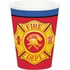 Fire Truck Cups, 24 ct
