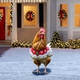 thumbnail image 5 of Deeceymbur Christmas Chicken Garden Stake Outdoor Decoration with Animal Design for Yard Farm Decor, 5 of 6