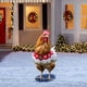 thumbnail image 5 of Decoración navideña de gallinas en forma de enchufe | Estaca de animales de granja para jardín al aire libre | Decoración acrílica de animales para jardín para exhibir en Navidad, 5 of 5