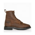 thumbnail image 2 of Cody James Men's 8" Mustang Waterproof Lace-Up Kiltie Work Boot Square Toe Brown 13 EE  US, 2 of 7