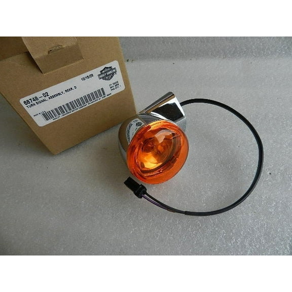 NOS NEW OEM HARLEY REAR TURN SIGNAL 68748-02