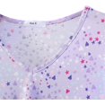 thumbnail image 2 of Women's Capri Pajama Set 2Pcs Short Sleeve Top Capri Pants Sleepwear Loungewear, 2 of 7