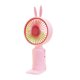 thumbnail image 5 of ddioayh Handheld Fan Mini USB Rechargeable Portable Electric Fan with Base Quiet Cooling Three Wind Speeds 100-300mAh Battery Power for Outdoor Travel Student Home Office, 5 of 5