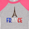 thumbnail image 4 of Inktastic France Eiffel Tower Flag in Text Boys or Girls Baby Bodysuit, 4 of 5