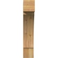 thumbnail image 3 of Ekena Millwork 6"W x 24"D x 32"H Thorton Block Rough Sawn Bracket, Western Red Cedar, 3 of 25