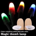 thumbnail image 2 of Magic Thumbs Light Toys 2pcs Set Reappearing Disappearing Finger Magic Trick LED Visual Effect Gag Gift for Kids Adults, 2 of 8