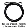 thumbnail image 5 of Master Lock Cable, Steel Cable With Looped Ends, 15 ft. Long, 72DPF, 5 of 5