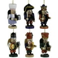 thumbnail image 4 of Northlight Professional Nutcracker Christmas Ornaments - 4" - Set of 6 - Multicolor, 4 of 9