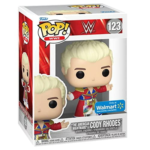 Figura pop en vinilo Funko WWE The American Nightmare Cody Rhode