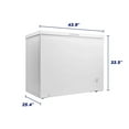 thumbnail image 5 of Element 10.2 cu. ft. Chest Freezer - White (ECF10MD1BW), 5 of 5
